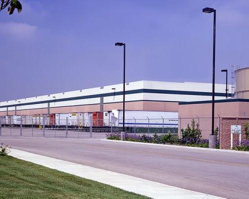 Exterior of Procter & Gamble Distribution Center truck entrance